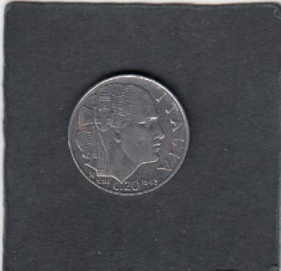 Beschrijving: 20 Centesimi  